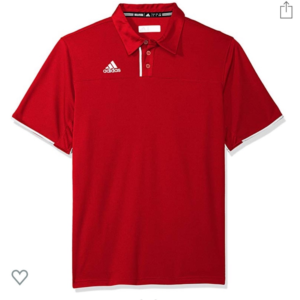 Mens Polo Shirt Sport Top Climacool